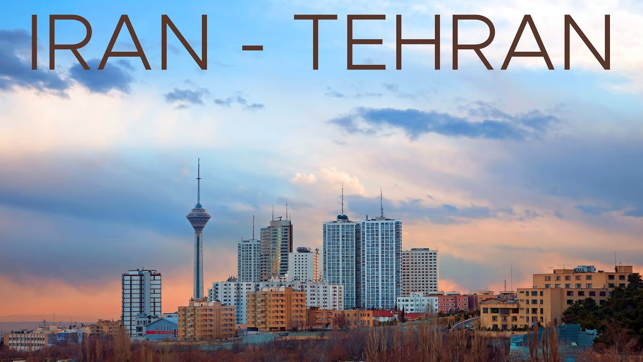 IRAN 2024 🇮🇷 Driving in Tehran Luxury Neighborhood in the Rain: A Relaxing Journey (4K)