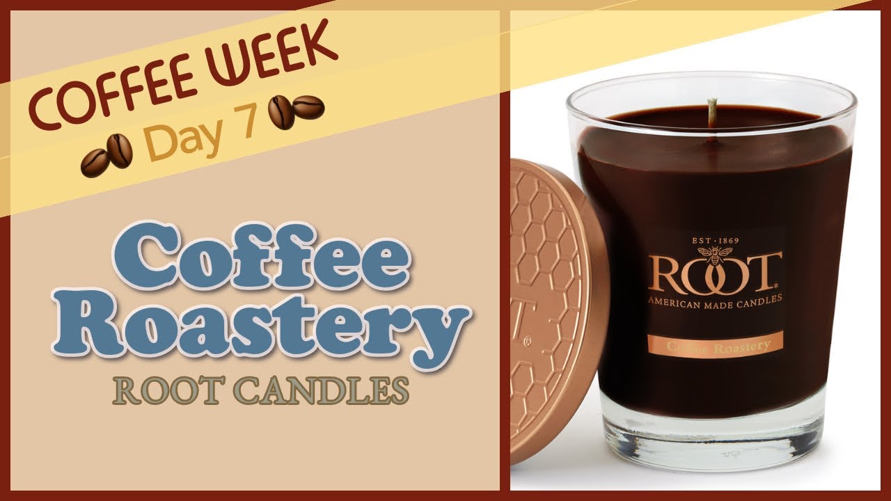 Coffee Roastery ☕️ from Root ☕️ candle review for COFFEE WEEK