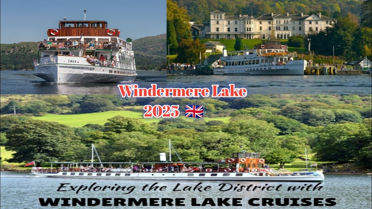 Windermere Lake Cruises🇬🇧 England Trip 