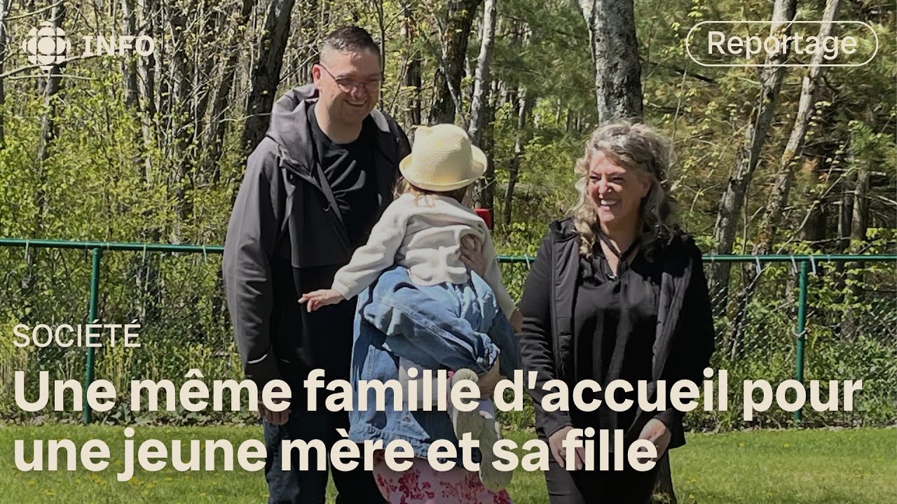 Une mère et sa fille hébergées dans la même famille d’accueil