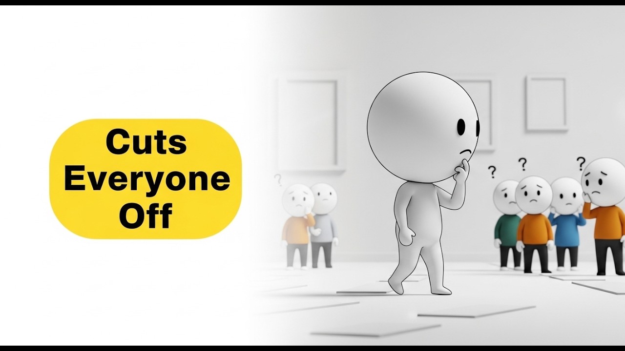 The Psychology of People Who Cut Everyone Off (Why They Disappear)