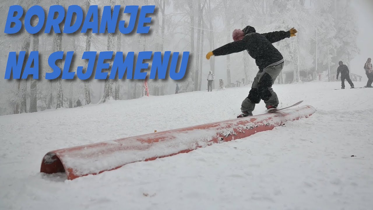 Bordanje na Sljemenu
