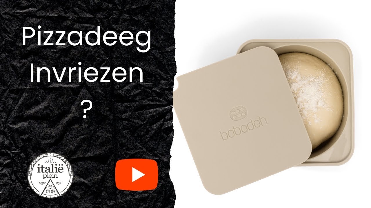 🧊 NIET DOEN: Pizzadeeg invriezen. Dit werkt nog beter...