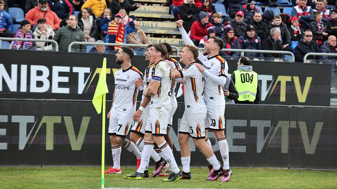 U.S. Lecce: HL Cagliari 4 - Lecce 1 | 21ª giornata Serie A Enilive