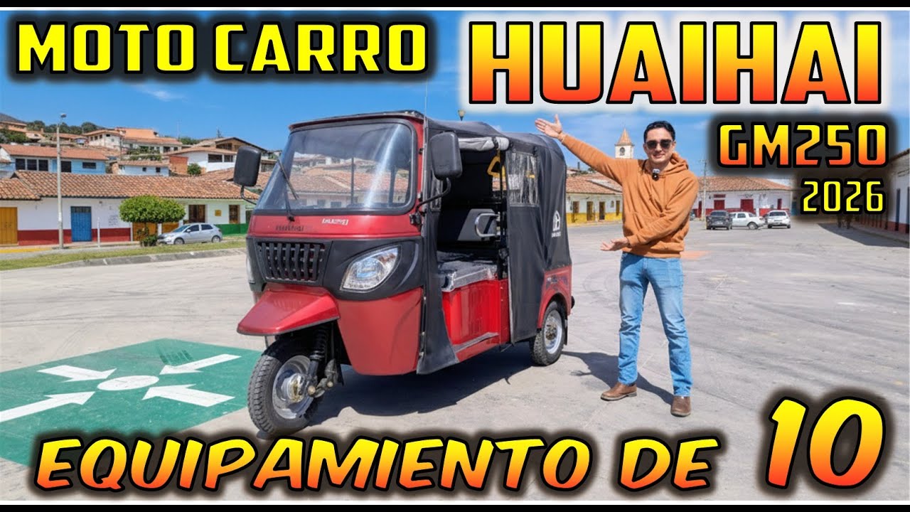 Nuevo Motocarro Huaihai GM250 J3A