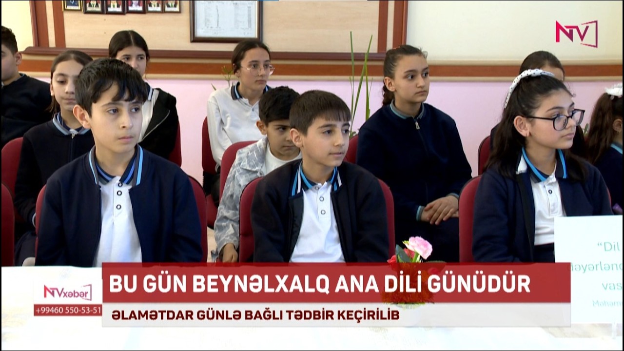 Beynəlxalq Ana Dili g&uuml;n&uuml; ilə bağlı tədbir ke&ccedil;irilib