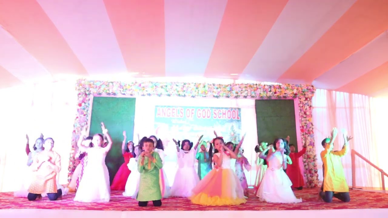 Angels of God School jhalda Merry Christmas Program 2023-24