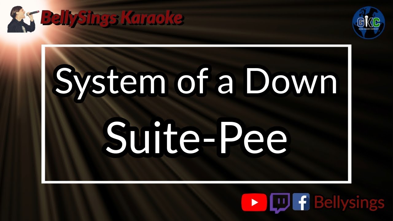 System Of A Down - Suite Pee (Karaoke)