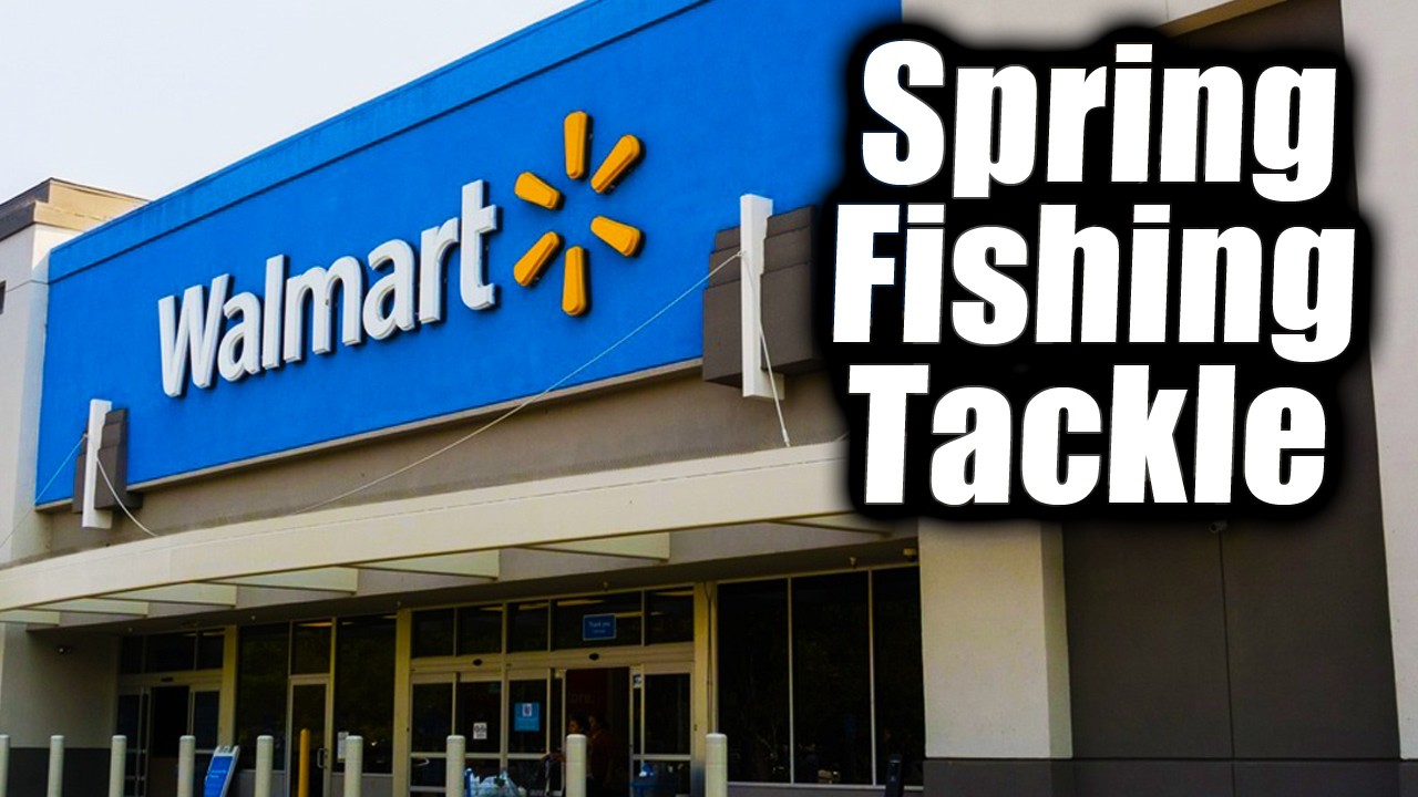 Весенние рыболовные приманки из Walmart (недорогие рыболовные снасти из Walmart)