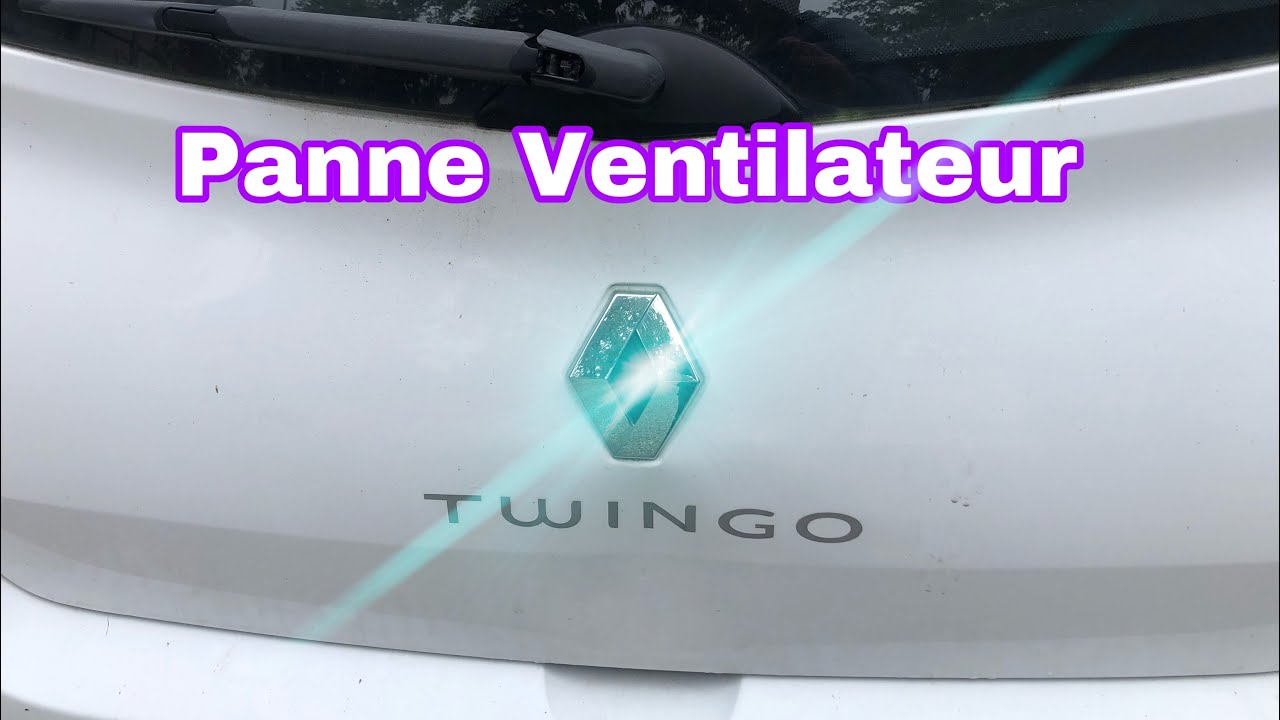 Comment réparer le ventilateur chauffage TWINGO