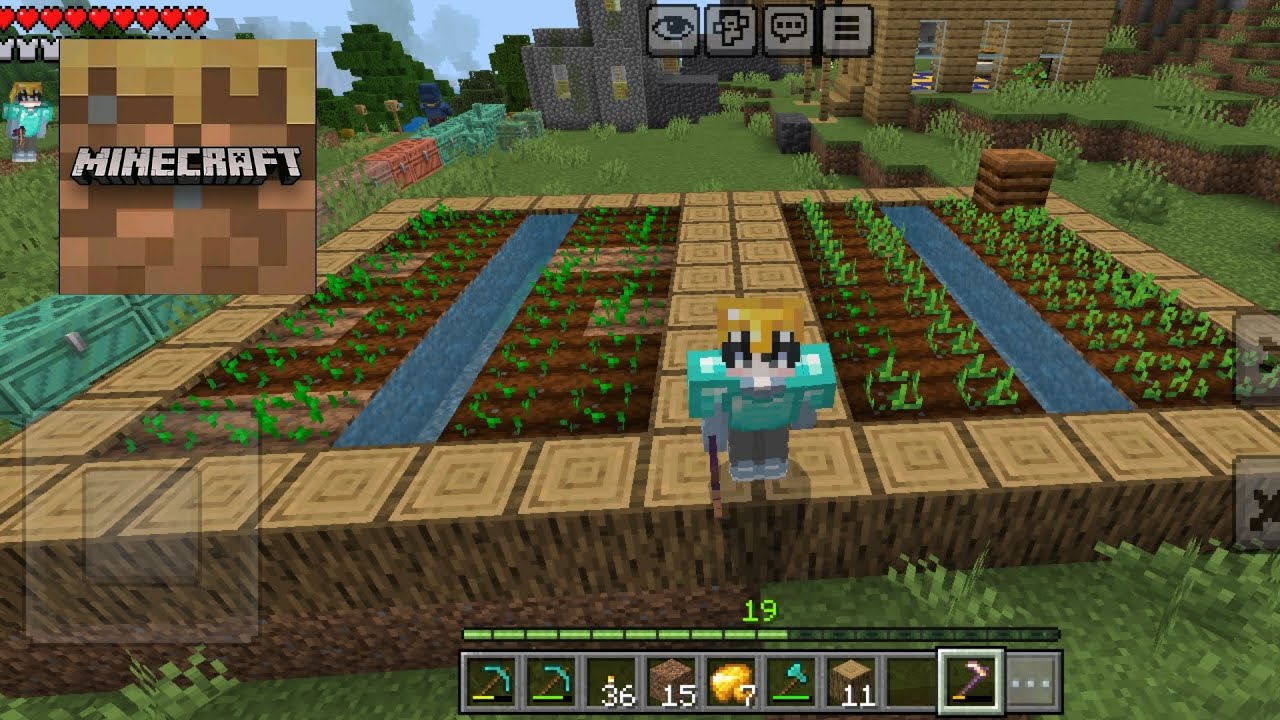 Minecraft game ka kheti