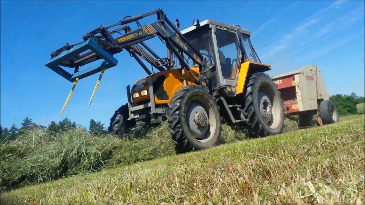 ㋡Sianokosy 2017 na większą skale na podlasiu㋡ - U-R-S-U-S-, RENAULT,  Massey Ferguson, FIAT 70-90