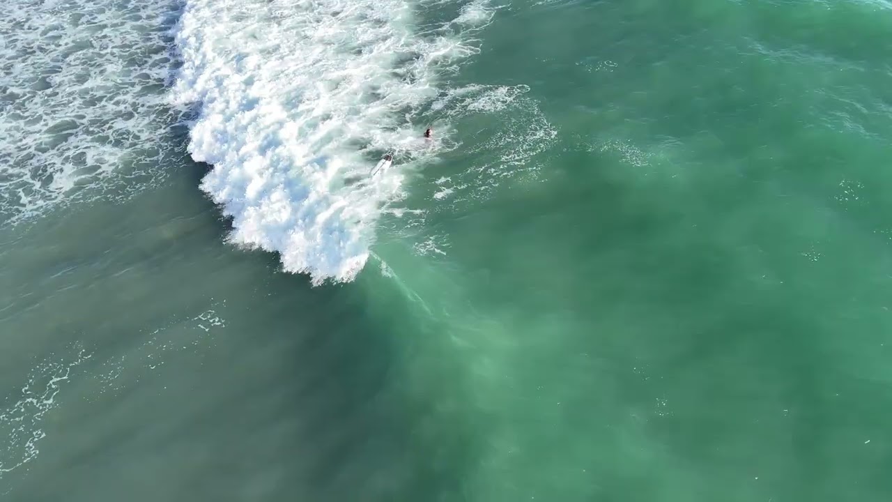 surf a vista de pájaro