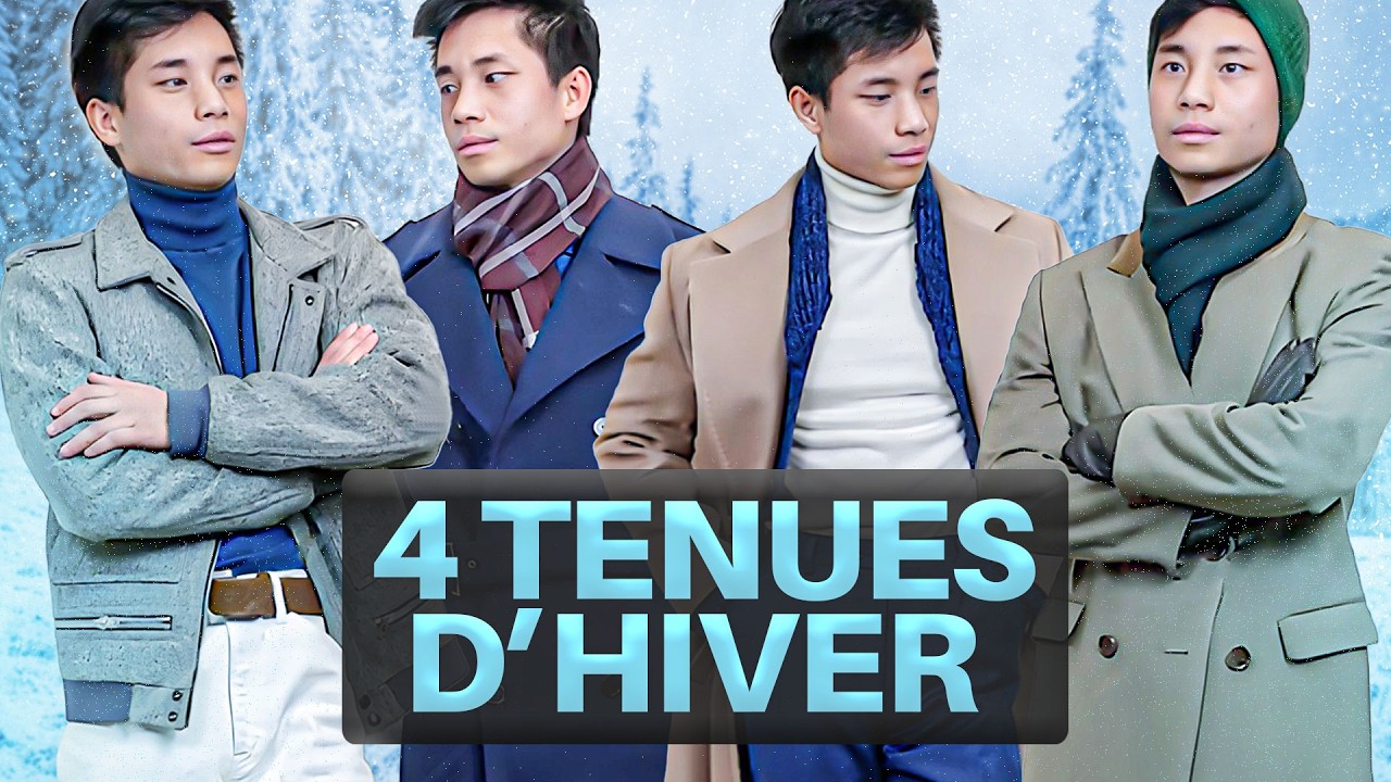 Comment bien s'habiller en HIVER ? Astuces + 4 tenues ❄️
