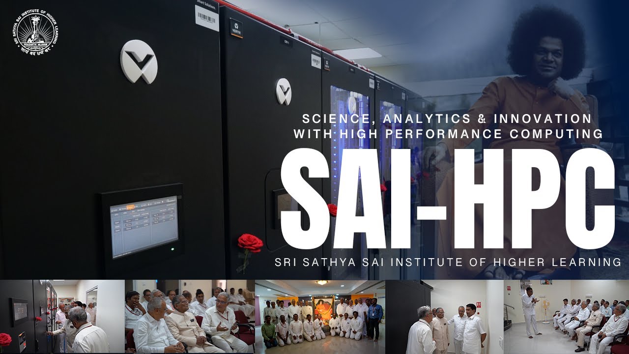 Inauguration of the SAI-HPC Facility at the Central Research Instruments Facility (CRIF), SSSIHL
