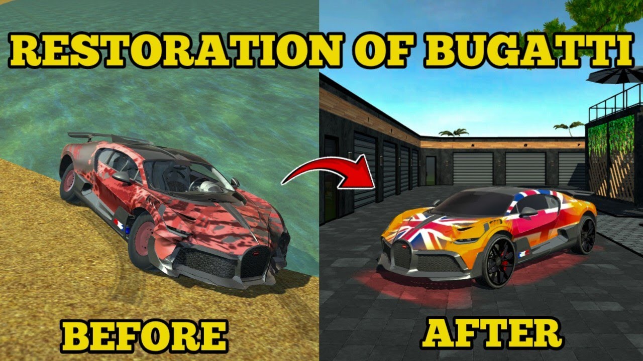 Destroyed Bugatti Divo Restoration After Police Chase | Insane Transformation