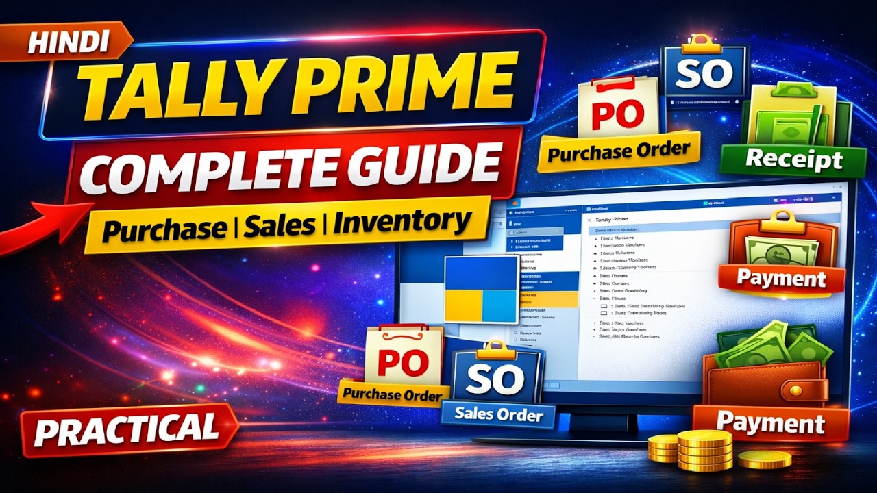 Tally Prime Tutorial in Hindi - Satya Kasaudhan