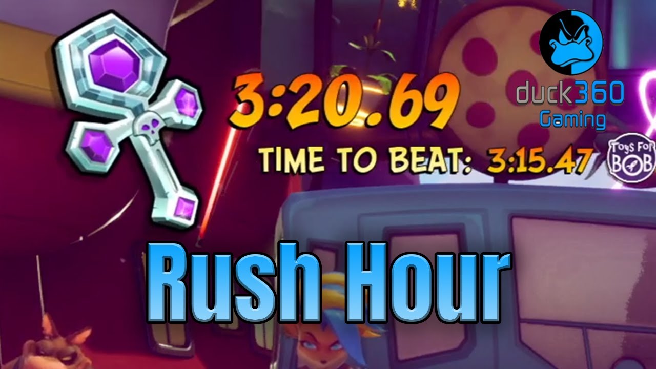 Crash Bandicoot 4: Rush Hour Platinum Relic Time Trial