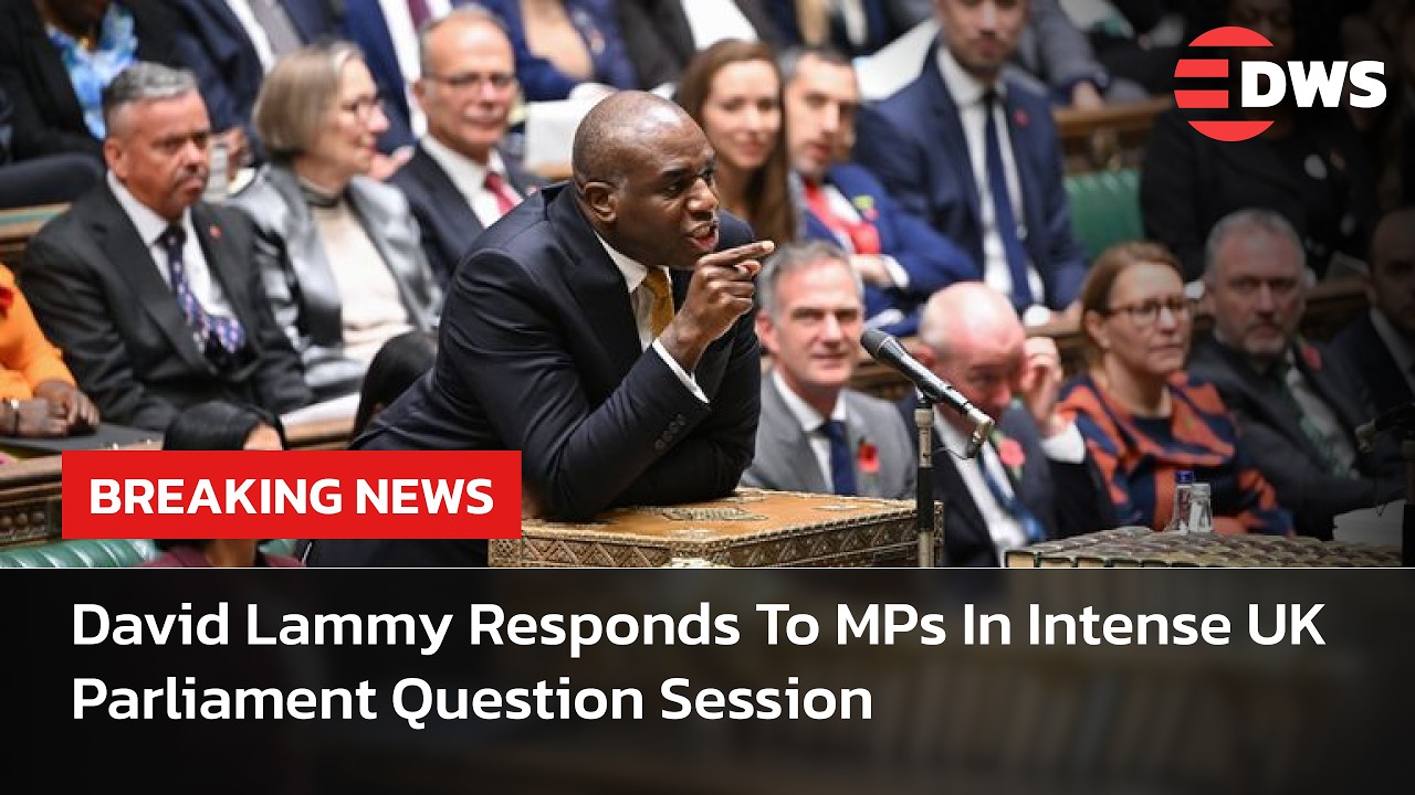 FULL SESSION: David Lammy Faces Tough Questions in UK Parliament During Heated Debate | AC14