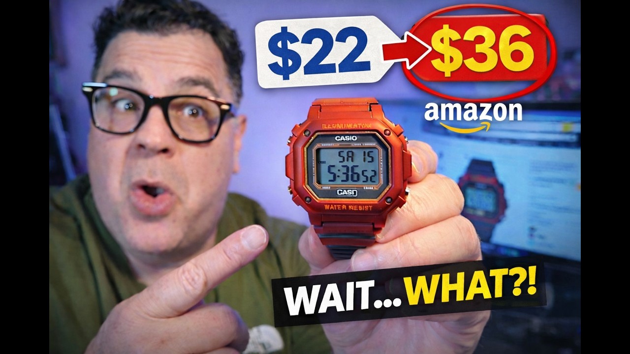 Amazon изменил цену на эти часы Casio за 5 минут.