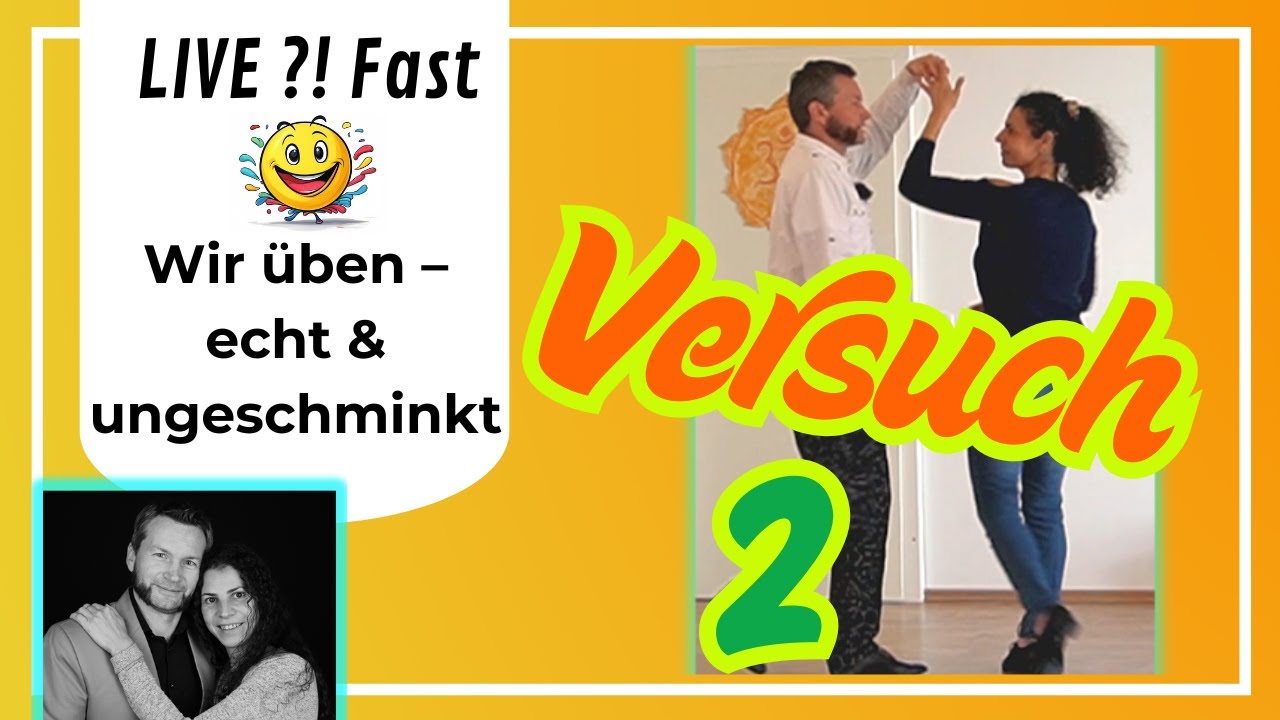 Fast Live: Rumba Titanic, ChaCha & Foxtrott – Tanztraining ungeschnitten | DanceTüftler 21.03.2025