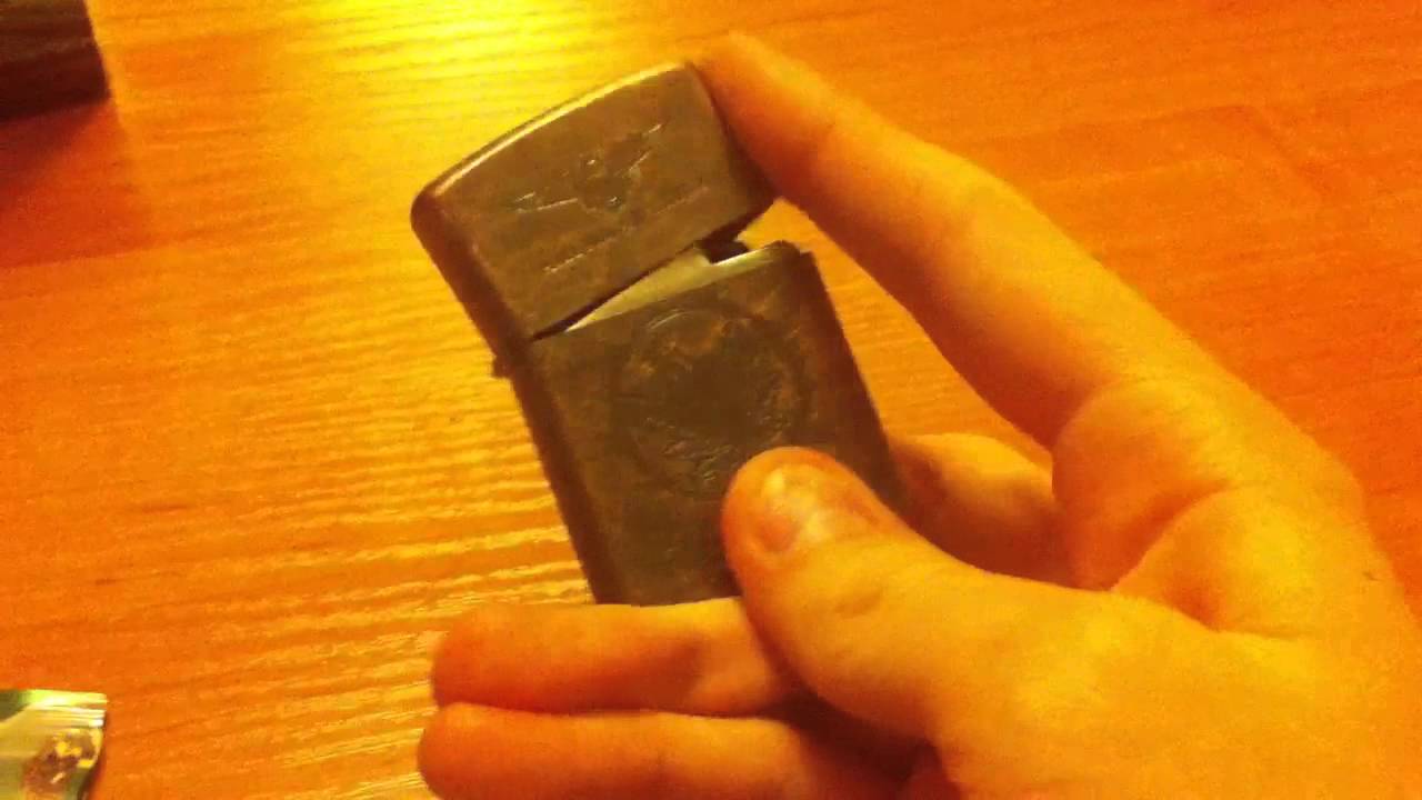 Обзор зажигалки Hawk Vintage Metal Oil Lighter (DealExtreme)