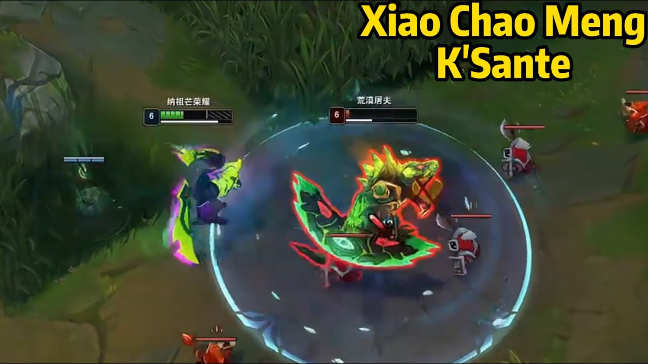 Xiao Chao Meng K'Sante: His K'Sante is TOO STRONG!