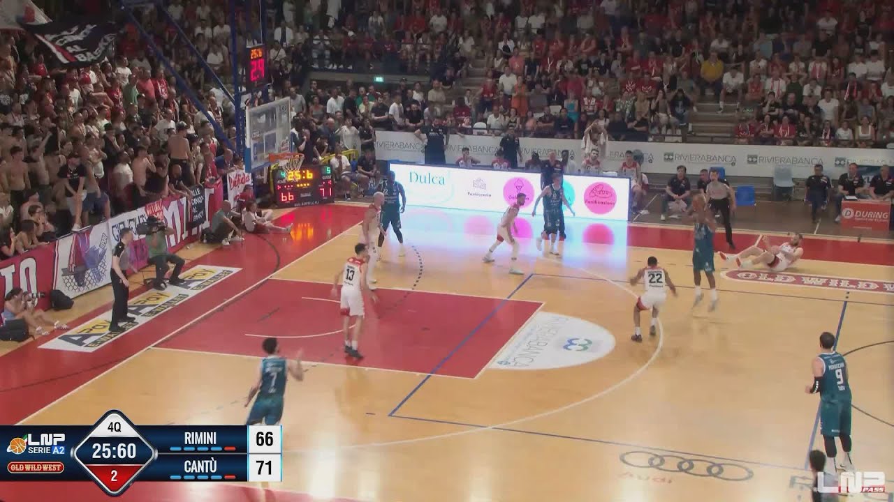 Gara2 RivieraBanca Rimini-Acqua S. Bernardo Cantù 66-74, il servizio