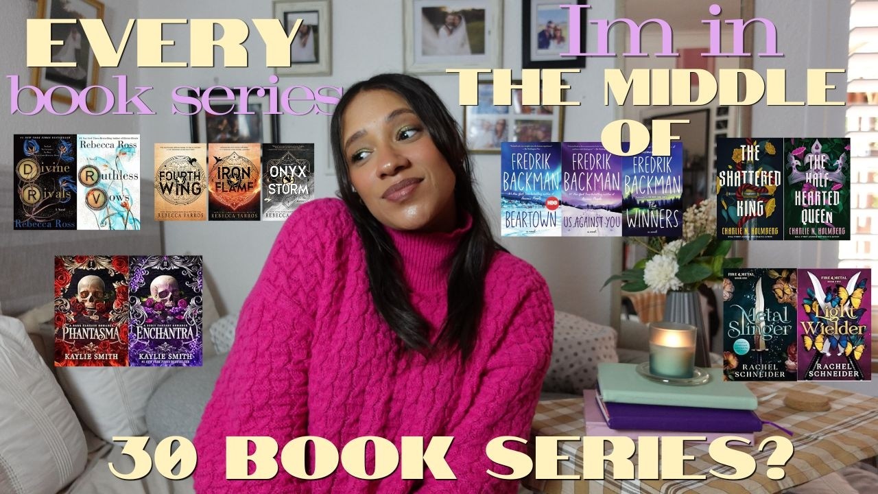 Every Book Series I&rsquo;m in the Middle Of 📖 | What I&rsquo;ll Finish vs DNF