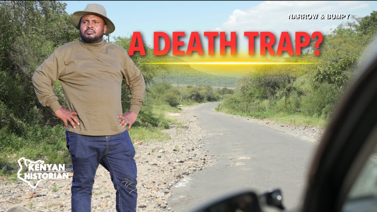 A DEATH TRAP? | The Nairobi- Magadi road is Kenya's narrowest highway full of potholes