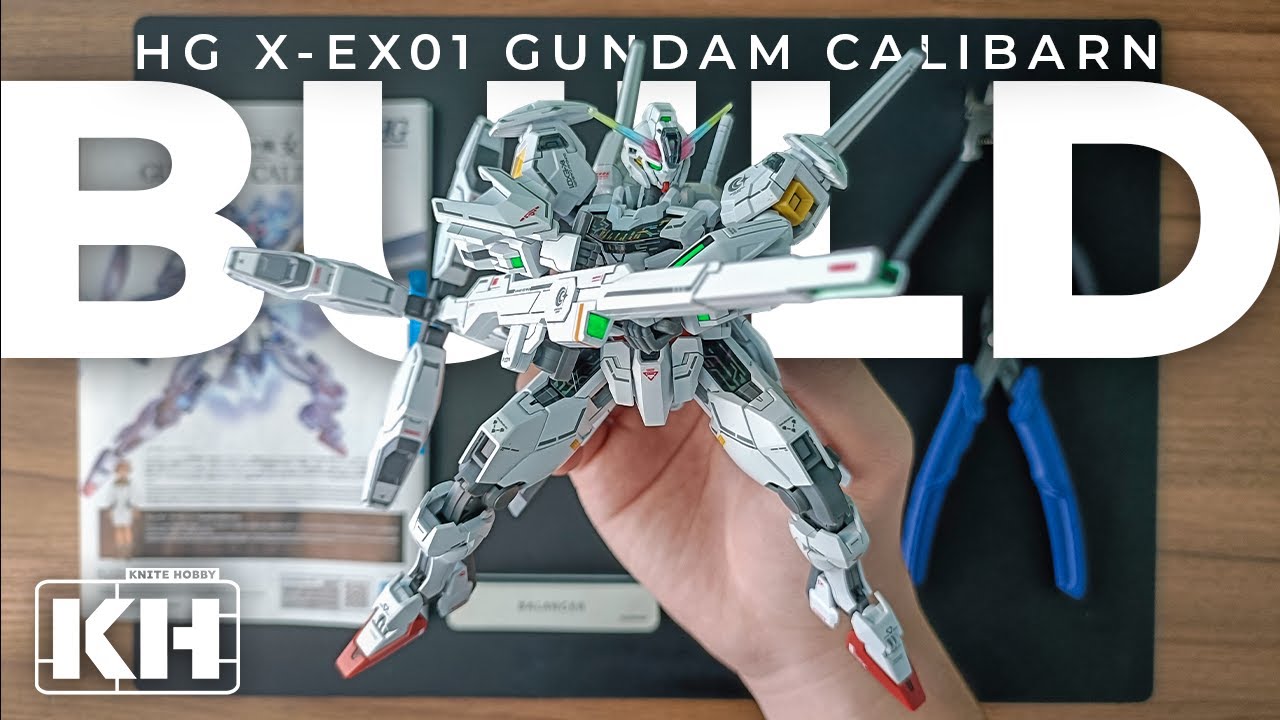 HG 1/144 Gundam Calibarn / ガンダムキャリバーン | Gundam ASMR Build | The Witch From Mercury【水星の魔女】