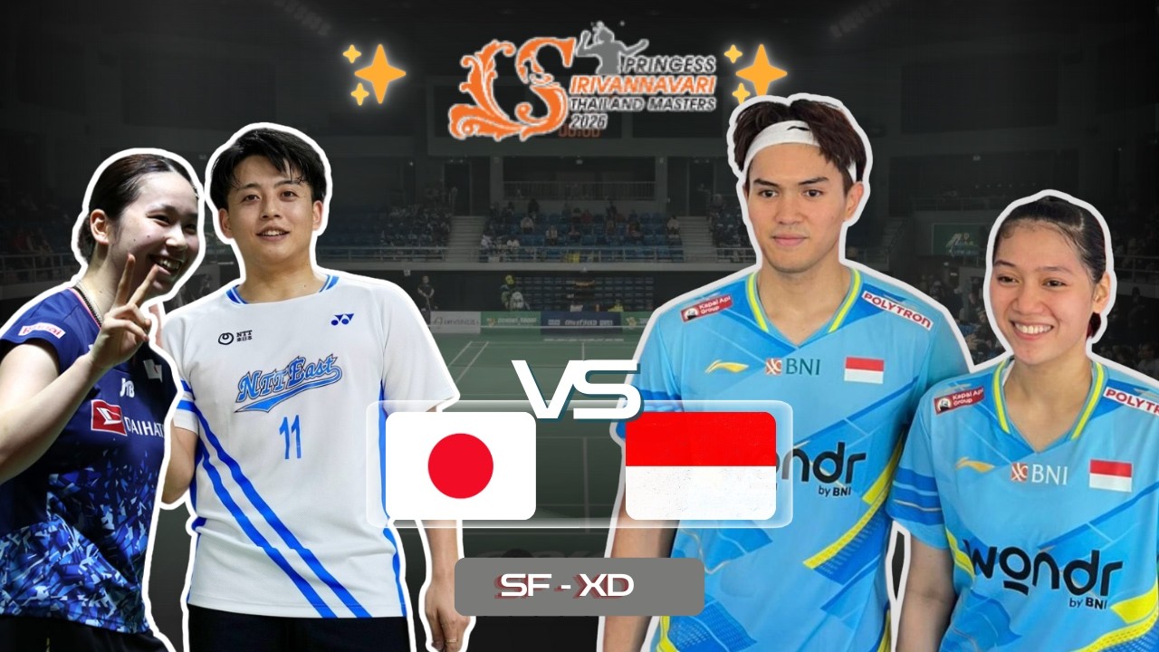 圧巻のネットプレー！古賀輝／齋藤夏（日本）vs アドナン・マウラナ／インダー・チャハヤ・サリ・ジャミル | タイ・マスターズ 2026