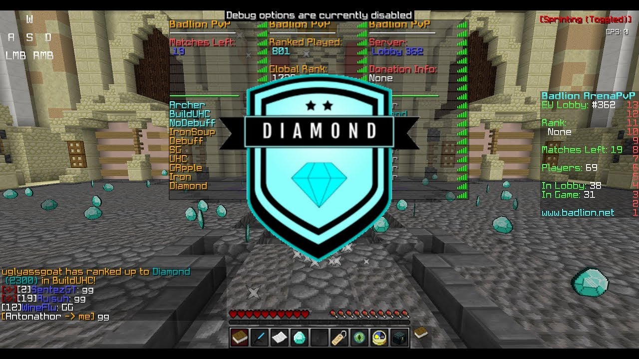 2300 ELO in Build UHC [Diamond]