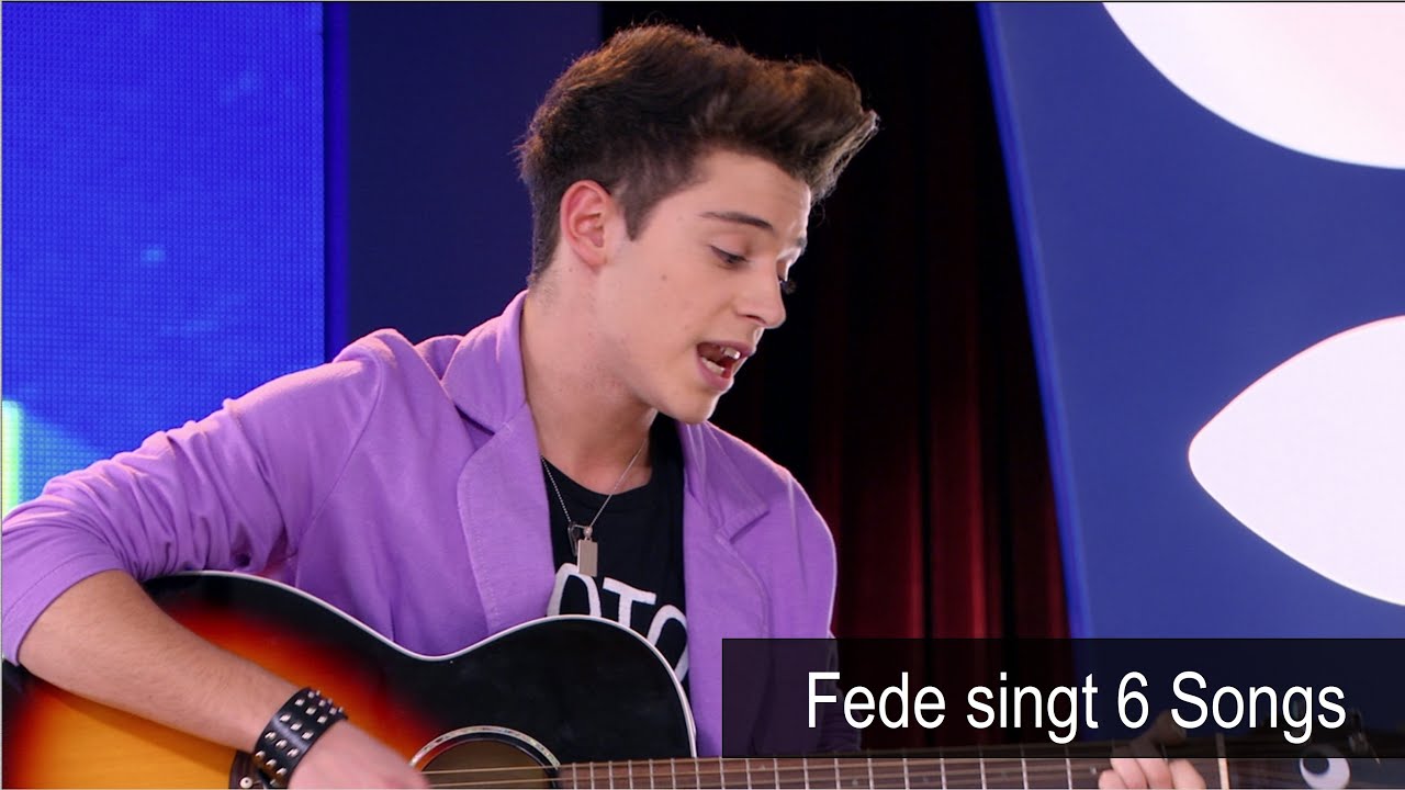 Fede singt 6 Violetta Songs
