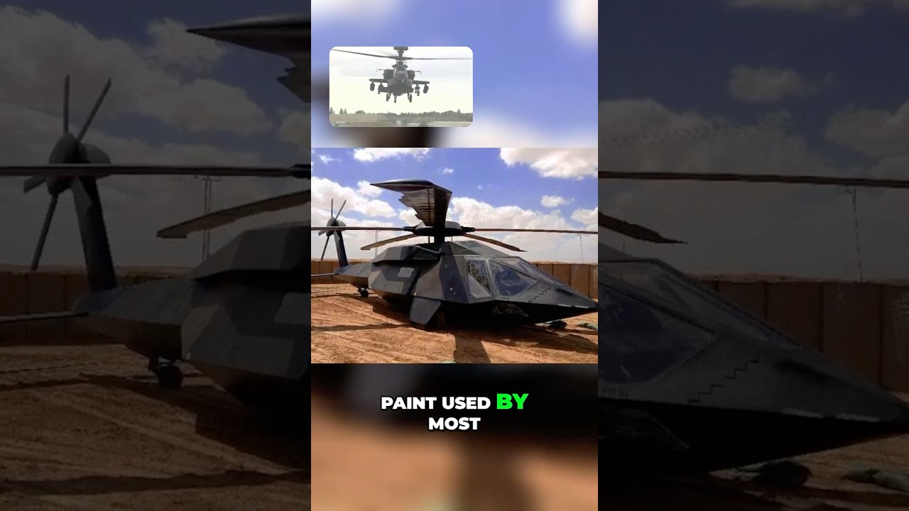 Невидимый вертолет Black Hawk!