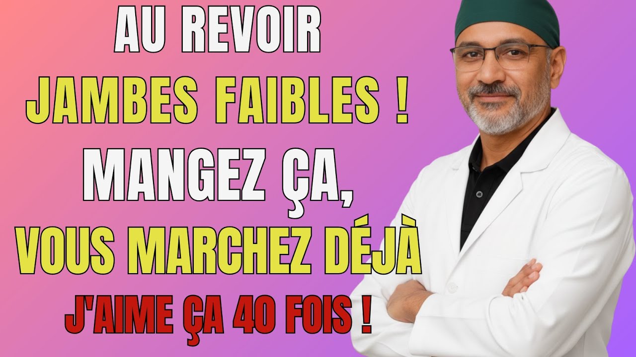 5 aliments pour des jambes fortes même à 90 ans — mangez-les chaque jour