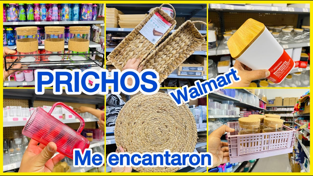 😱Lo Más Nuevo😱PRICHOS 😍Organizadores✨Decoraciones✨ Artículos hogar 🏡 PRICHOS y Walmart 😍me encanto