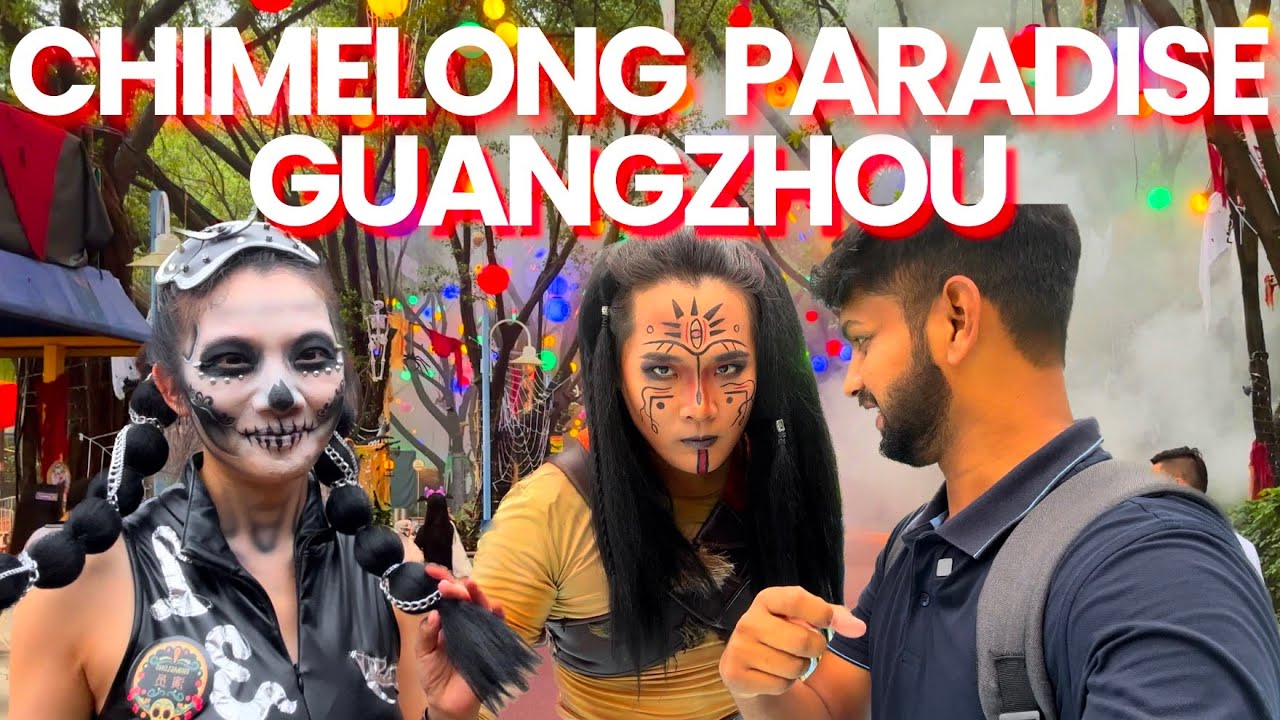 Guangzhou 2024 | China Nightlife | Guangzhou Travel | Chimelong Paradise | Water Park | Chasing195