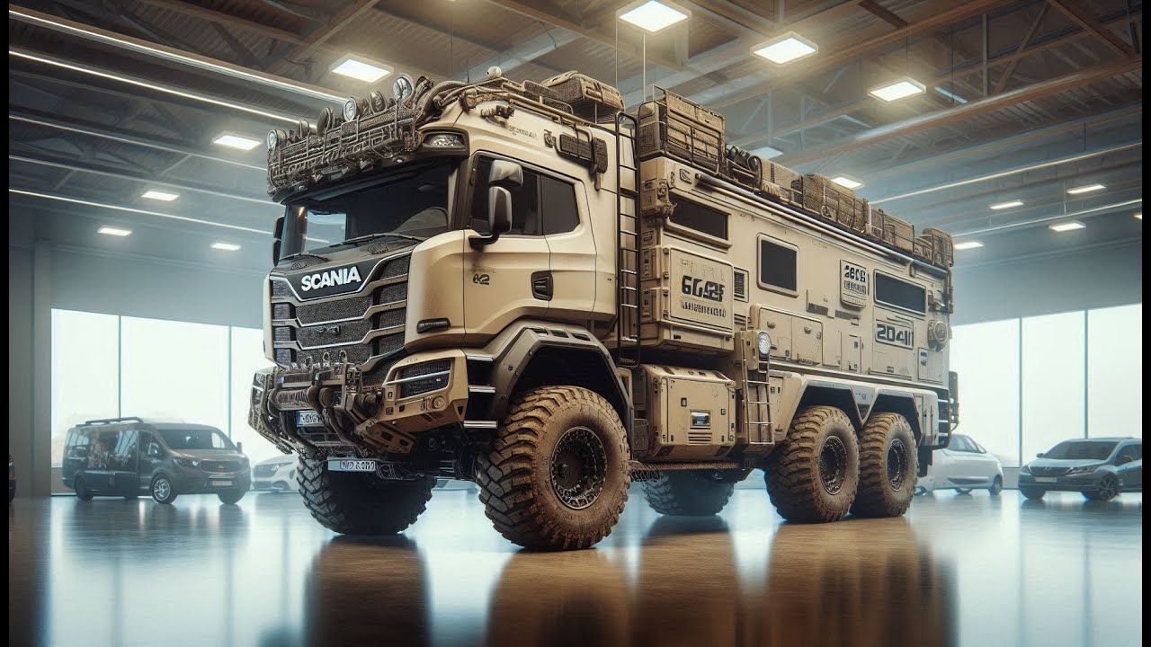 2026 Scania Desert Cruiser Review – $1.3M Luxury 8×8 RV Built for the Apocalypse
