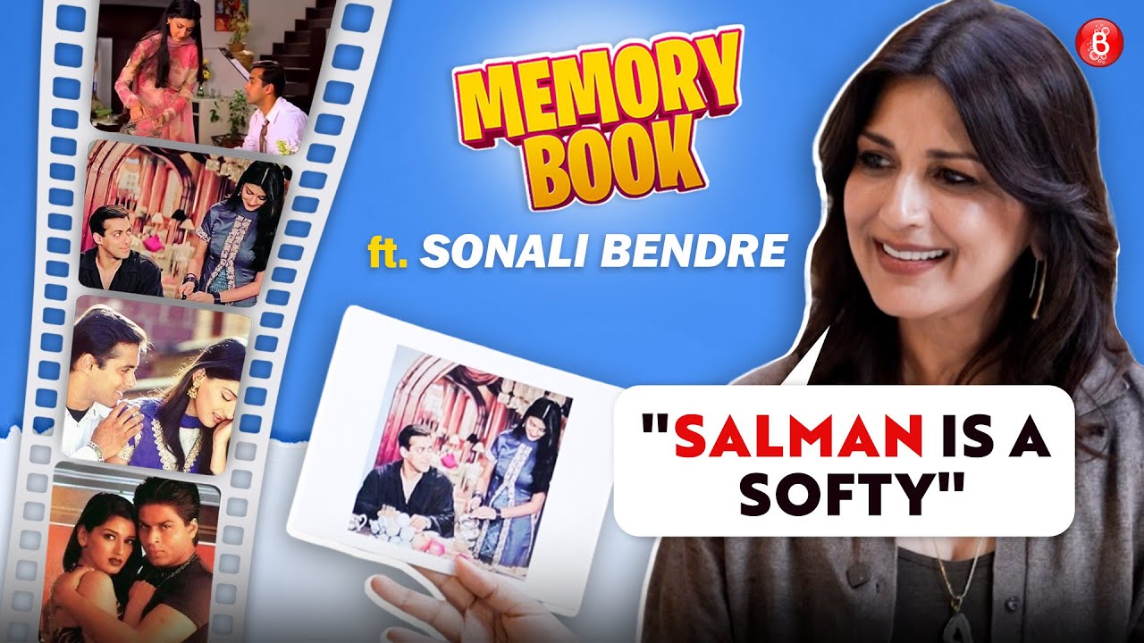 Sonali Bendre's Memory Book | Halwa scene with Salman, Duplicate with SRK, red dress look with Aamir