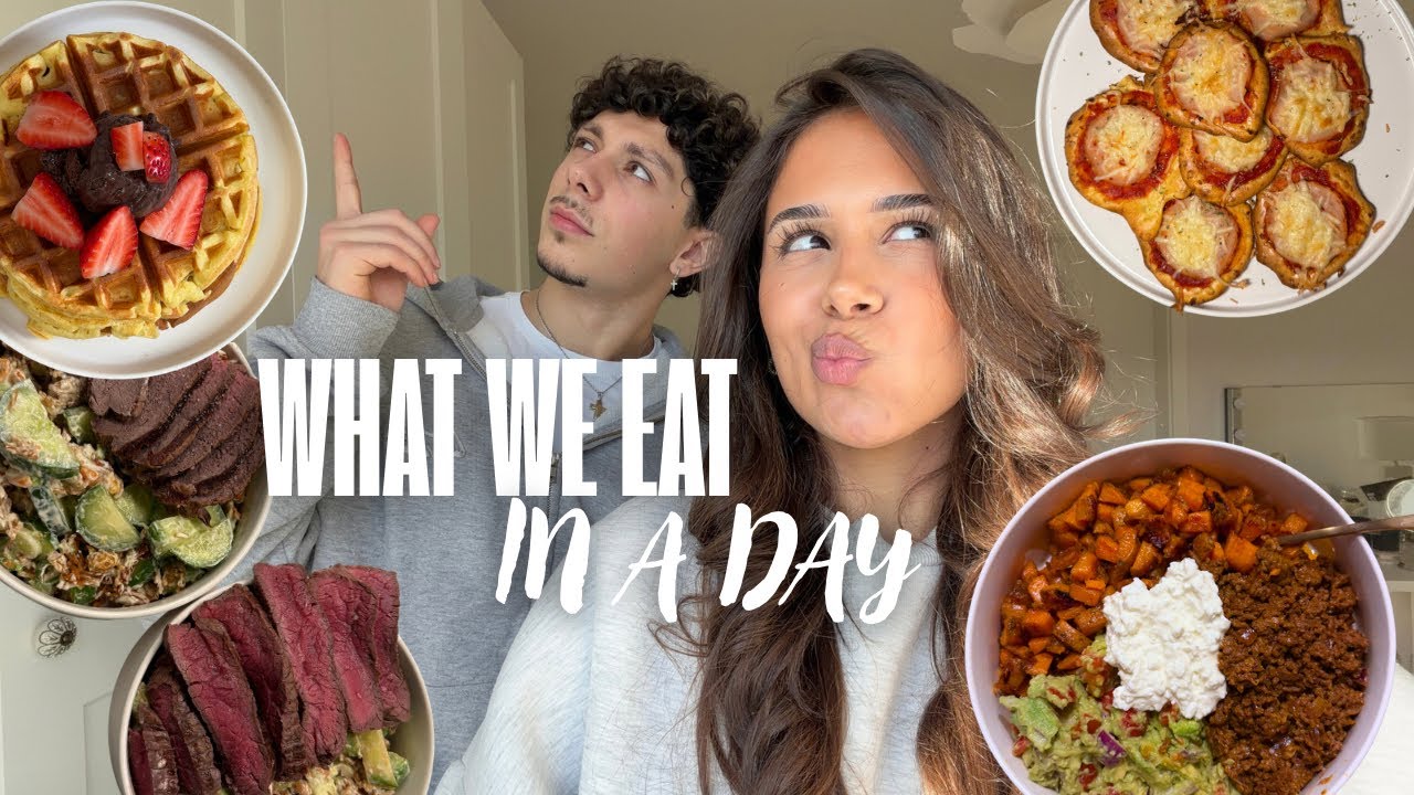 WHAT WE EAT IN A DAY🥙-PROTEIN EDITION