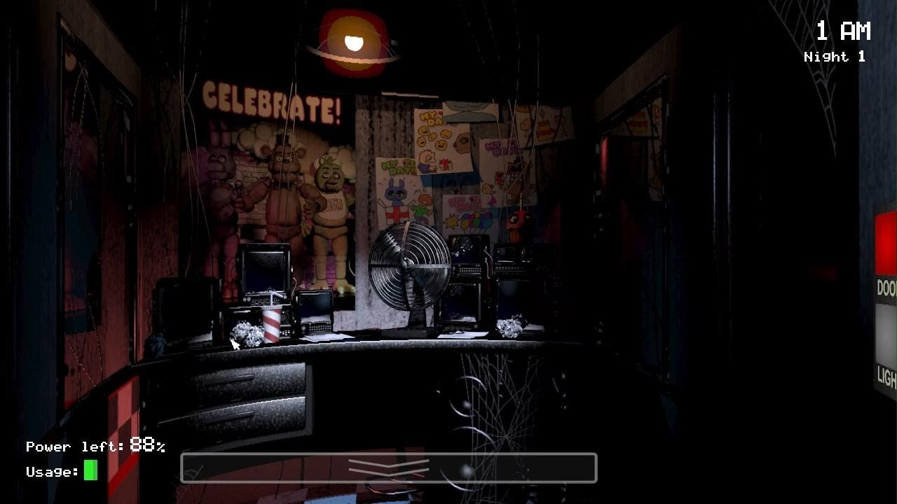 jogando FNAF