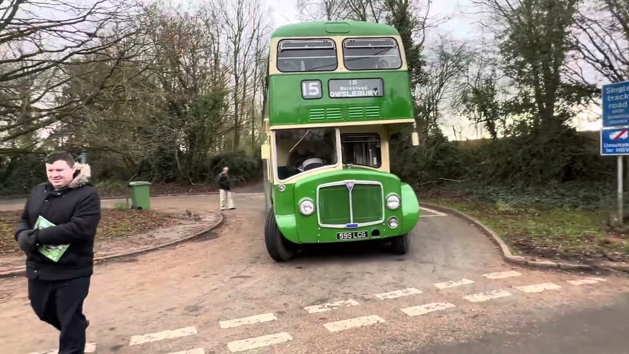 1964 AEC Renown pub stop 1/1/26 Winchester bus rally