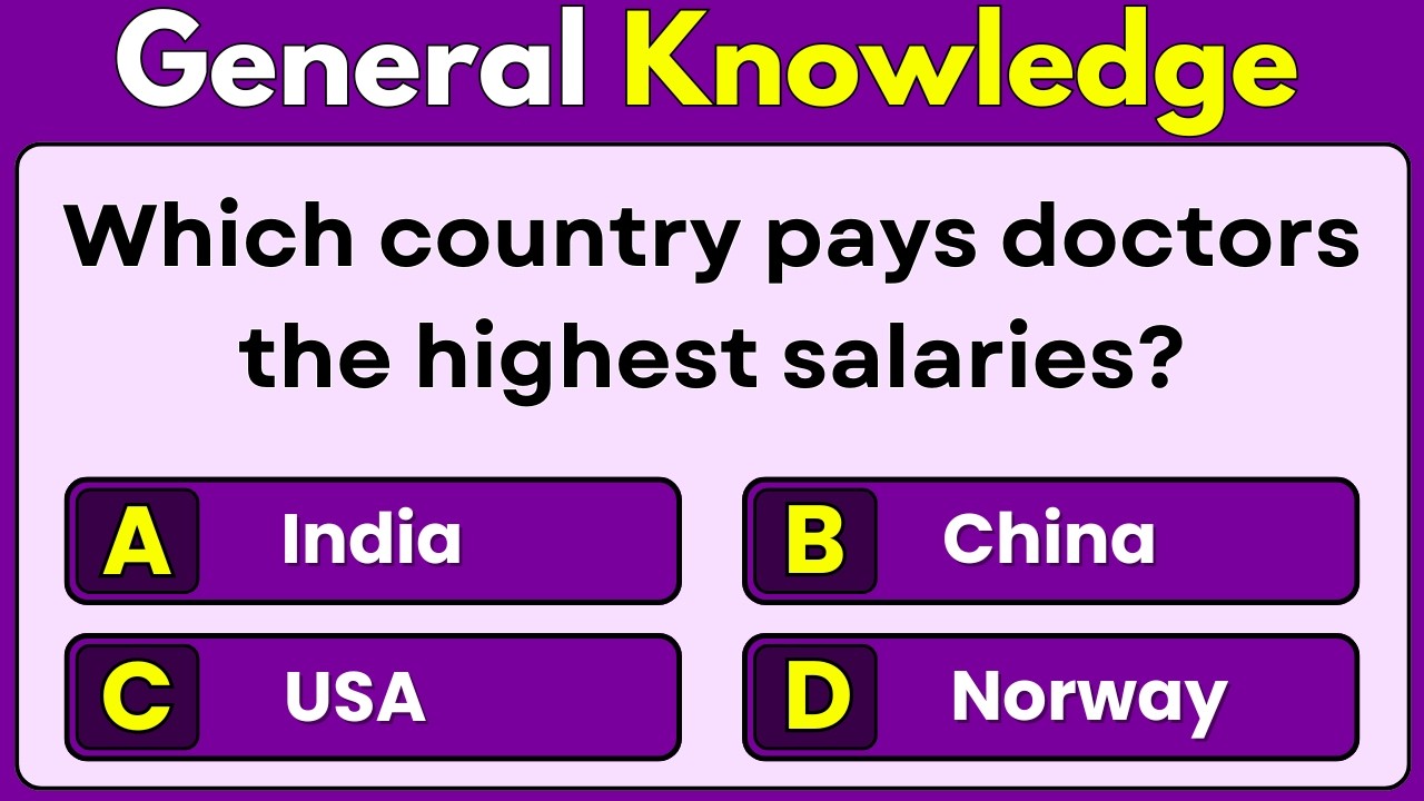 General Knowledge Quiz | General Knowledge | Mixed Trivia | TriviaQuiz | GK Quiz | GK Facts