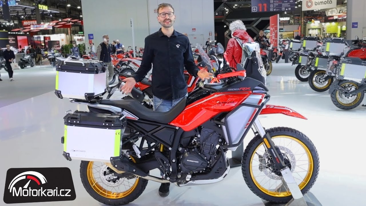 Motorkáři.cz | QJMOTOR SRT 450 RX | EICMA 2025