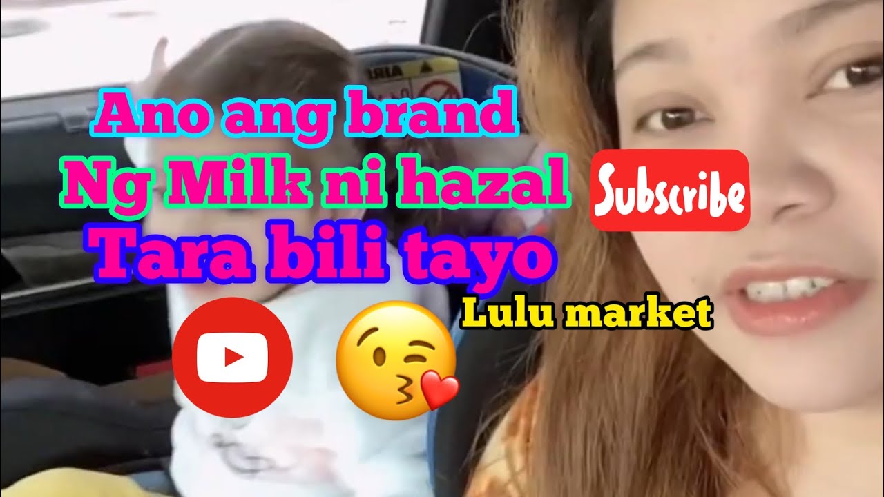 NAG LULU MARKET ANG AMING BABY HAZAL BILI NG MILK NYA #lulumarket #aptamil