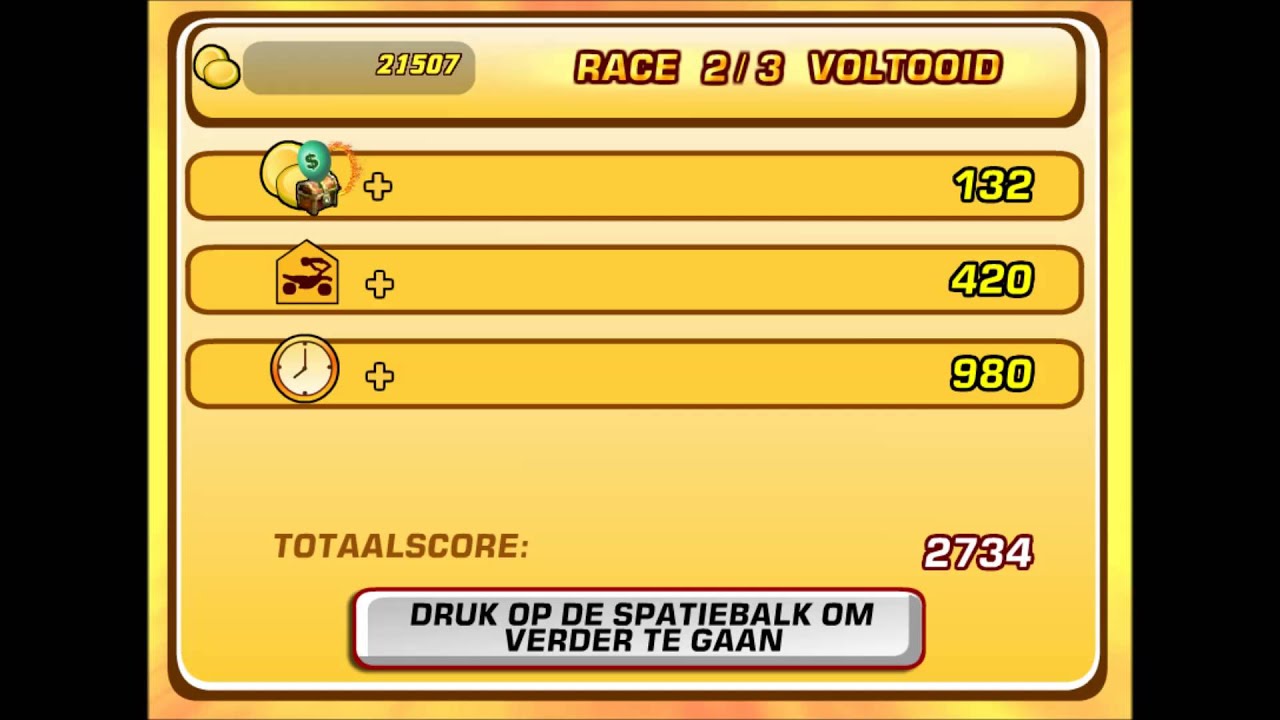 Uphill Rush 2 Level Complete theme
