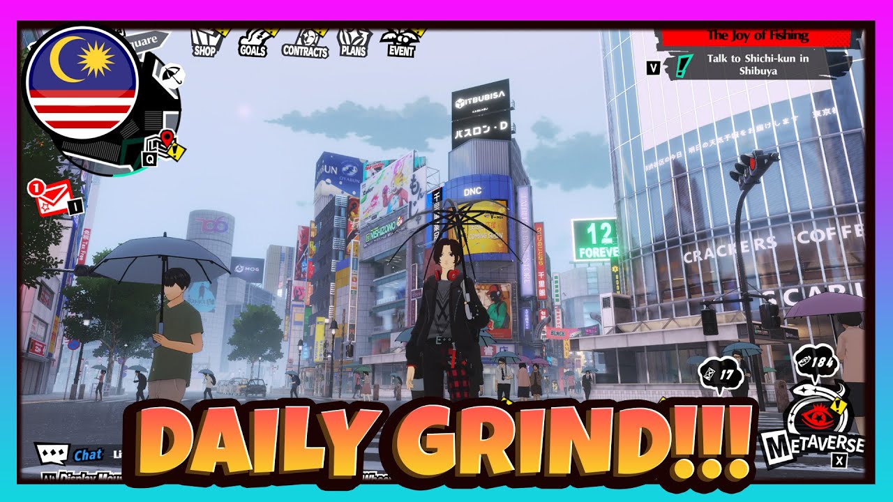 🔴LIVE - JOM MASUK METAVERSE! 🕵️‍♂️ DAILY GRIND VER 3.1 - PERSONA 5: THE PHANTOM X