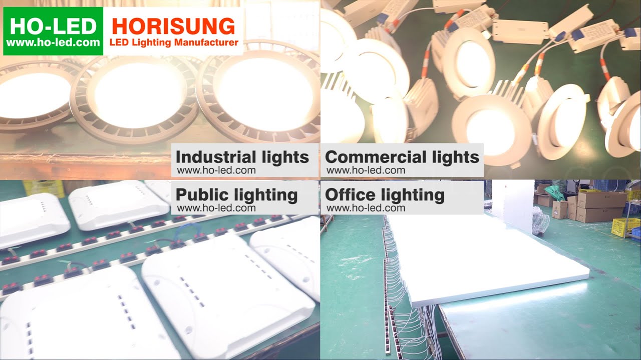 HO-LED serves global lighting production and manufacturing factories #luminaires  #manufacture #oem