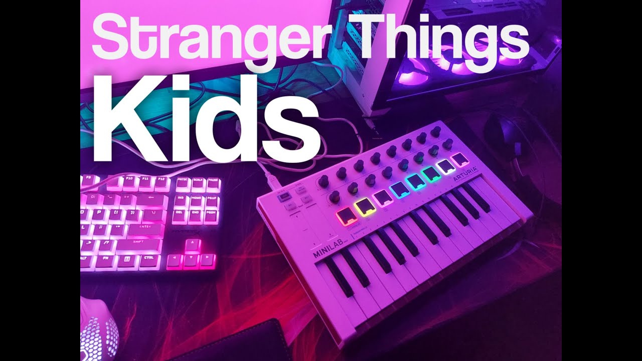 Stranger Things - Kids - Arturia Minilab Cover